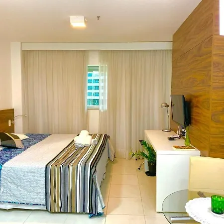 F218 Cb Excelente Flat Em Hotel Area Central Brasilia Exterior foto