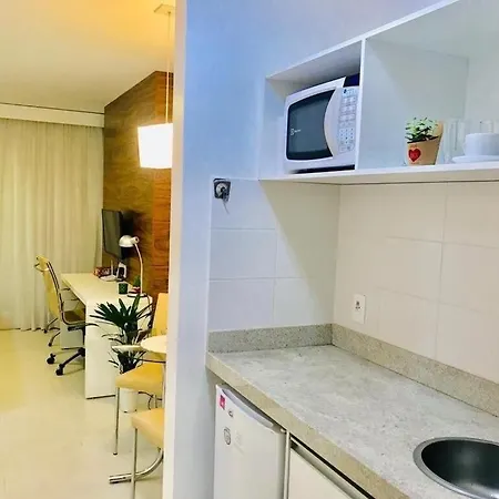 F218 Cb Excelente Flat Em Hotel Area Central Brasilia Exterior foto